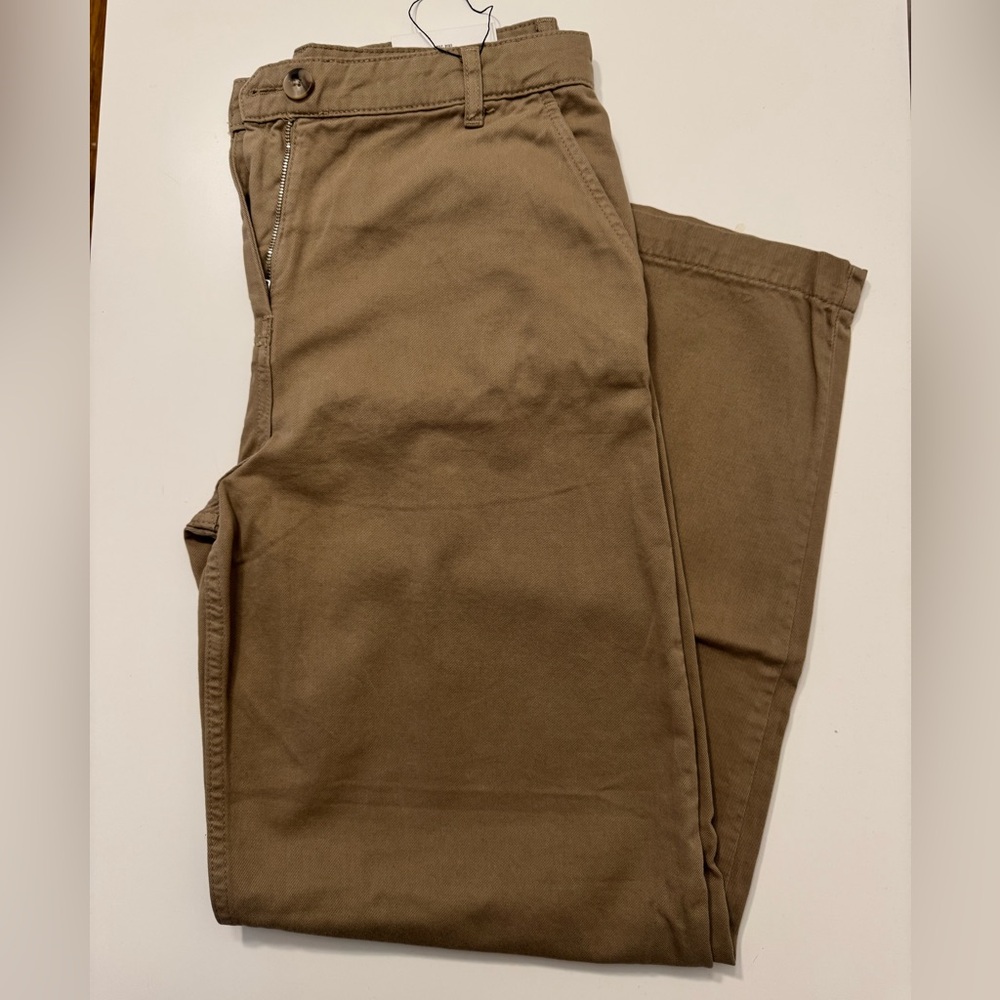 Zara The Amila Pant , slim fit straight leg, mid rise